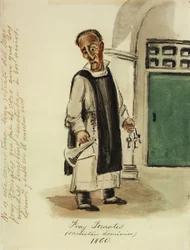 Aquarell von Pancho Fierro